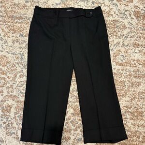 Ann Taylor Black Cropped Pants